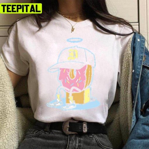 Dilla Donuts Cute Symbol Rap Vintage Unisex T-Shirt