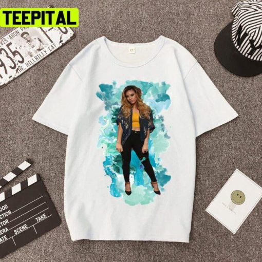 Dinah Jane Blue Splash Portrait Fifth Harmony Unisex T-Shirt