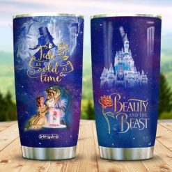 Disney Beauty And The Beast Gift For Lover Day Travel Tumbler