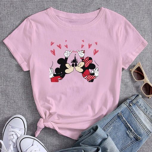 Disney Love Mickey And Minnie Lovely Disneyland Unisex T-Shirt