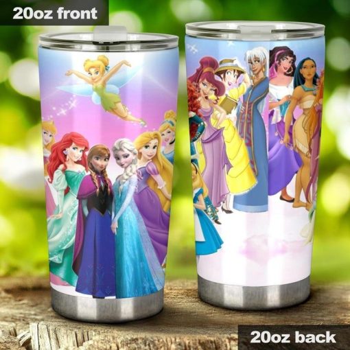 Disney Princess 9999 Gift For Lover Day Travel Tumbler All Over Print