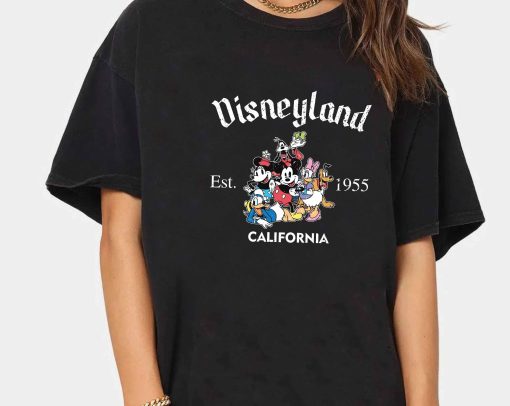 Disneyland California Est 1955 Mickey And Friends Unisex T-Shirt