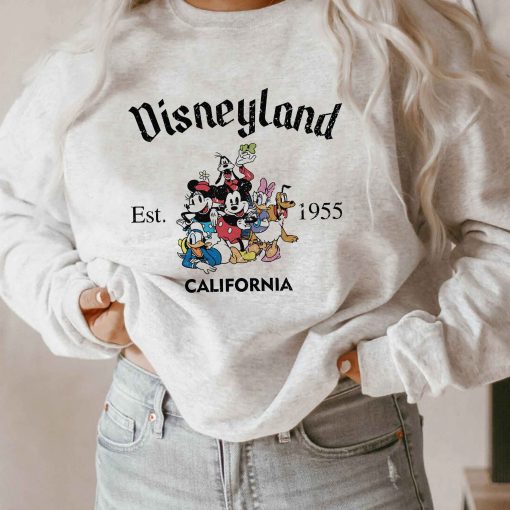 Disneyland California Est 1955 Mickey And Friends Unisex T-Shirt