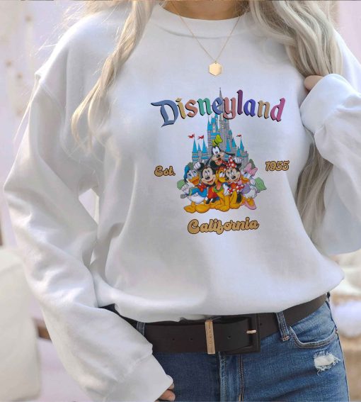 Disneyland Est 1955 California Mickey And Friends Unisex T-Shirt