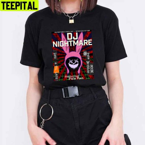 Dj Nightmare Rave Poster Unisex T-Shirt