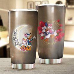 Donald Love Daisy 222 Gift For Lover Day Travel Tumbler All Over Print