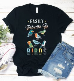 Easily Distracted Birds Shirt