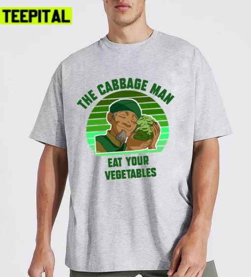 Eat Your Vegetable Cabbage Guy Unisex T-Shirt