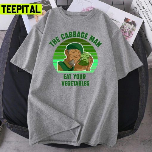 Eat Your Vegetable Cabbage Guy Unisex T-Shirt