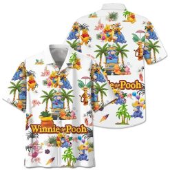 Eeyore, Tigger, Piglet, Winnie-the-Pooh Hawaiian Shirt, Hawaiian HA33