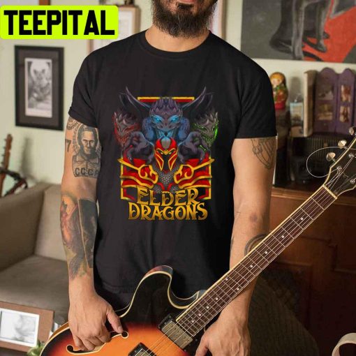 Elder Dragons Dota 2 Dragon Knight Unisex T-Shirt