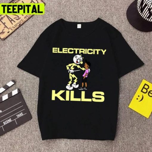 Electricity Kills Reddy Kilowatt Remember Kids Unisex T-Shirt