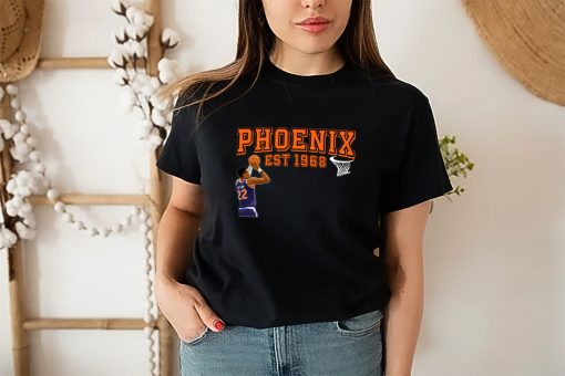 Est 1968 Phoenix Suns Ayton Nba Basketball Unisex T-Shirt