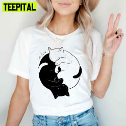 Eternal Cat Love Unisex T-Shirt