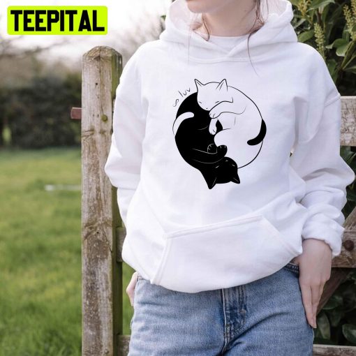 Eternal Cat Love Unisex T-Shirt