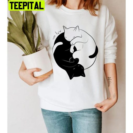 Eternal Cat Love Unisex T-Shirt