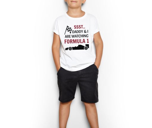 F1 2022 Daddy & I Are Watching Fomula Unisex T-Shirt