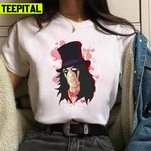 Fan Art Alice Cooper Schools Out Retro 90s Unisex T-Shirt