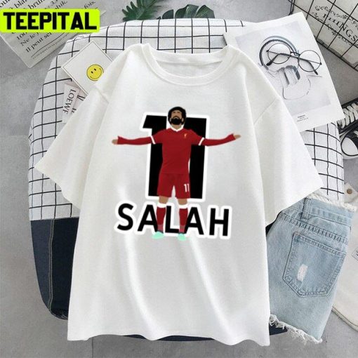 Fan Art Liverpool Moh Salah Design Unisex T-Shirt