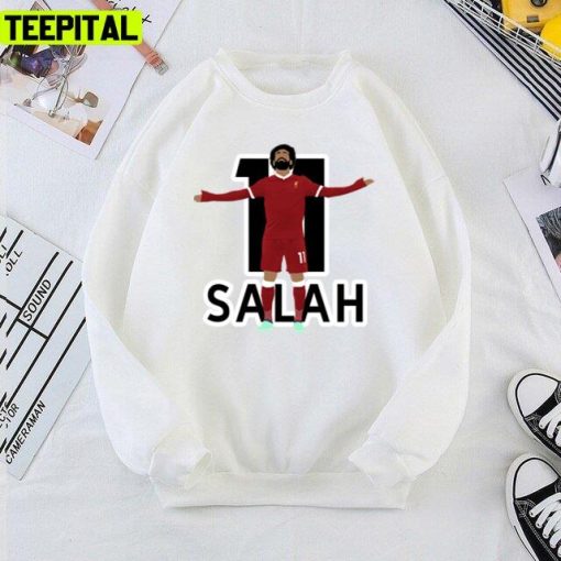 Fan Art Liverpool Moh Salah Design Unisex T-Shirt