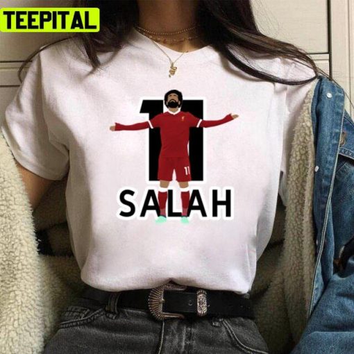 Fan Art Liverpool Moh Salah Design Unisex T-Shirt