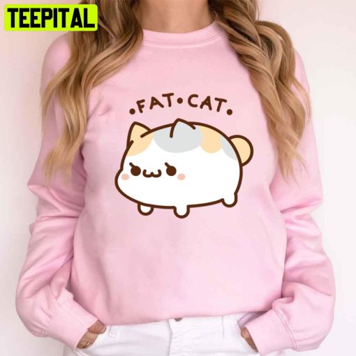 Fat Cat Cute Cat Unisex T-Shirt