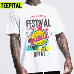 Festival Summer Dancing Chilling Unisex T-Shirt