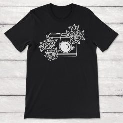 Floral Camera Unisex T-Shirt