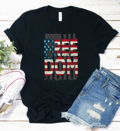 Freedom USA Flag Shirt