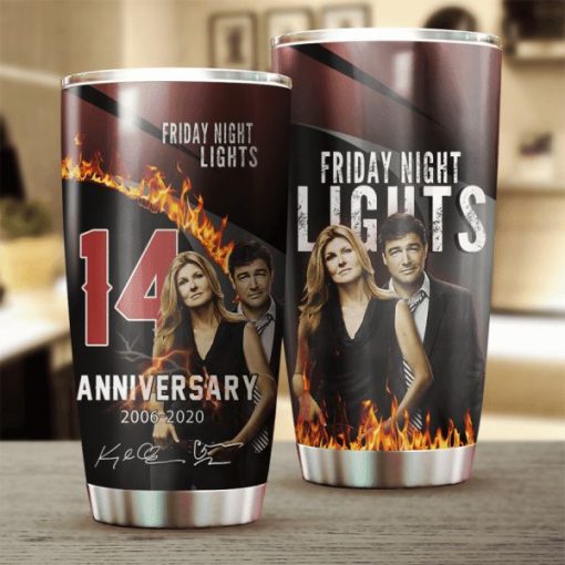 Friday Night Lights 14th Anniversary 2006 2020 Design Gift For Lover Gift For Fan Day Travel Tumbler All Over Print