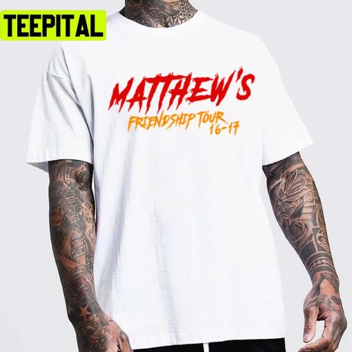 Friendship Tour 16 17 Ice Hockey Matthew Tkachuk Unisex T-Shirt