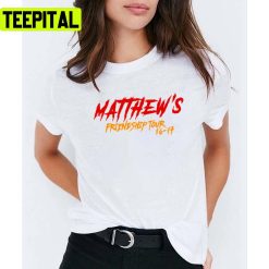 Friendship Tour 16 17 Ice Hockey Matthew Tkachuk Unisex T-Shirt