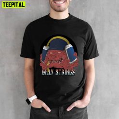 Funny Billy Strings Band Unisex T-Shirt