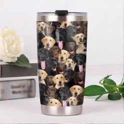 Funny Labrador Retriever Dog Gift For Lover Day Travel Tumbler