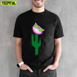 Funny Professor Genki On A Cactus Unisex T-Shirt