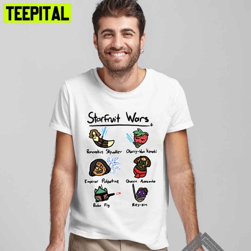 Funny Starfruit Wars Unisex T-Shirt