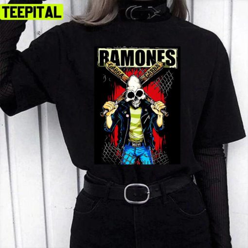 Gabba Ramones He Ho Let’s Go Gabba Hey Design Unisex T-Shirt