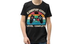 Gamer Boy Elementary Shcool Lever Complete Graduation Day Unisex T-Shirt