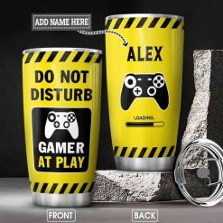 Gamer Personalized Do Not Disturb Gift For Lover Day Travel Tumbler