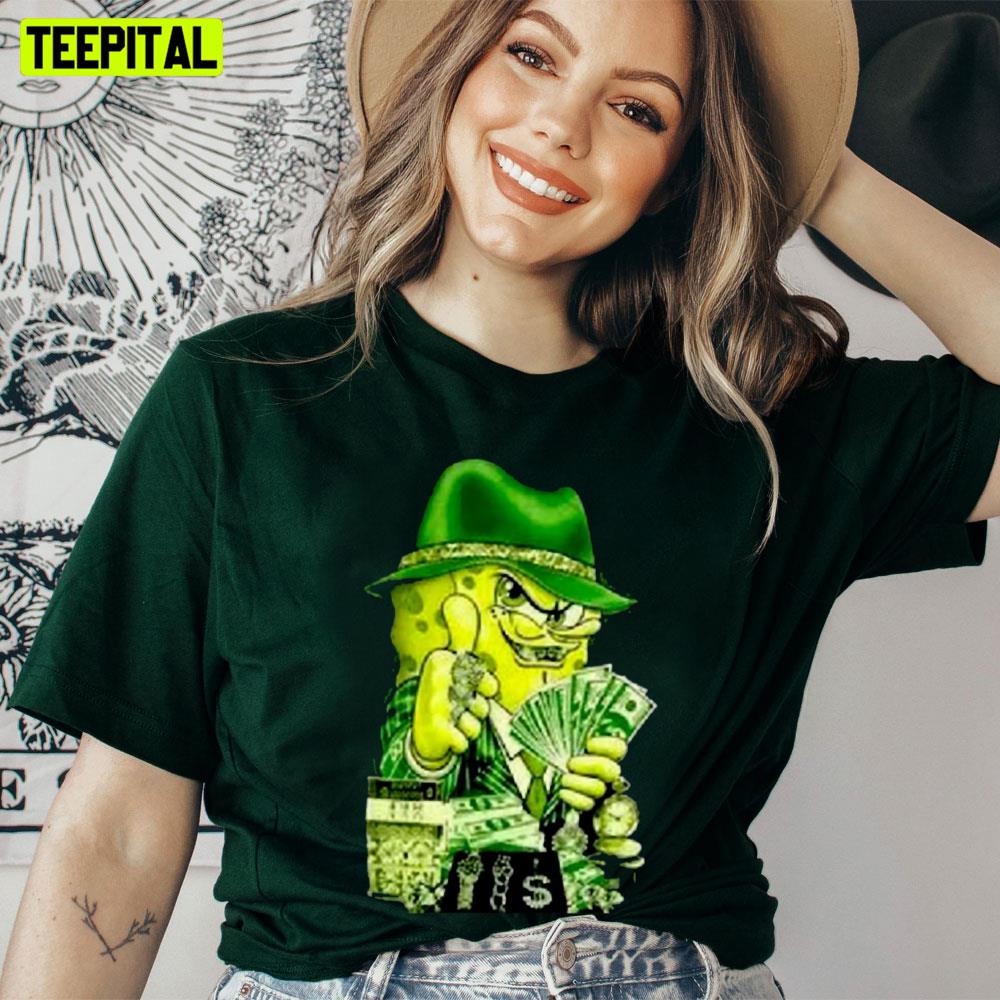 Gangster Spongebob Love Money Unisex T-Shirt – Teepital – Everyday New  Aesthetic Designs