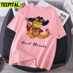 Garf Brooks Cat Funny Garth Brooks Design Unisex T-Shirt