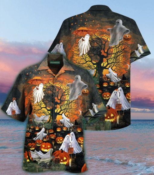 Ghouls Just Wanna Have Fun Halloween Hawaiian Shirt HA33