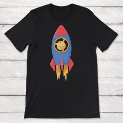 Giraffe In A Space Ship Astronaut Animals Unisex T-Shirt