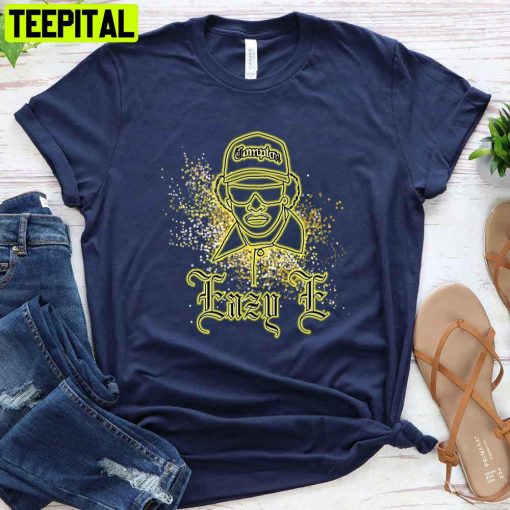 Gold Style Eazy-E Rapper Unisex T-Shirt