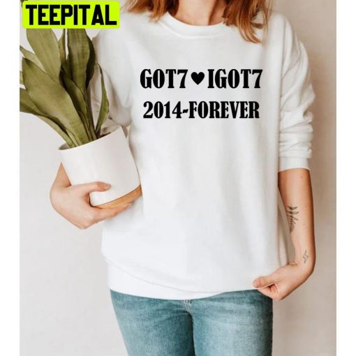 Got7 Igot7 2014 Forever Kpop Unisex T-Shirt