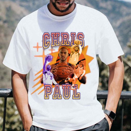 Gradient Vintage Chris Paul Basketball Unisex T-Shirt