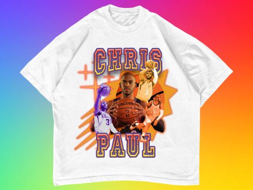 Gradient Vintage Chris Paul Basketball Unisex T-Shirt