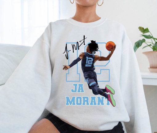 Graphic Design Ja Morant Signature Memphis Grizzlies Basketball Unisex T-Shirt