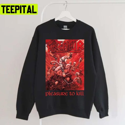 Graphic Kreator Bands Music Pleasure To Kill Unisex T-Shirt