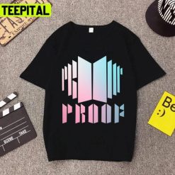 Graphic Neon Light Hq Proof Logo Bts Bangtan Unisex T-Shirt